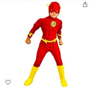 NEW Flash Costume for Halloween! Boys Size Small (4-6)
